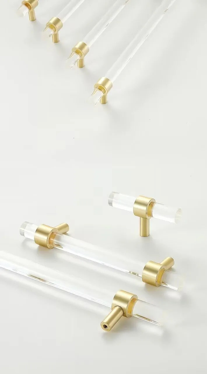 Drawer Handles & Acrylic Cabinet