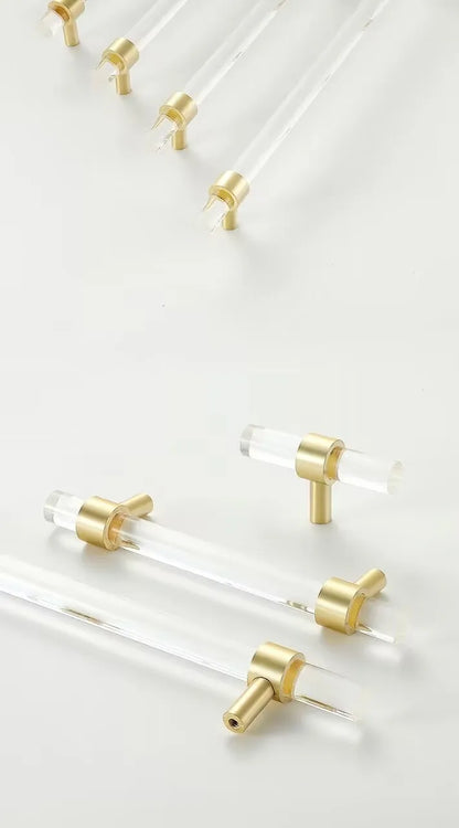 Drawer Handles & Acrylic Cabinet