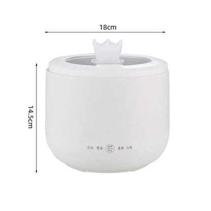New 1.8 Small Rice Cooker Portable Multi-function Electric Cooker Non-stick Frying Pan Hot Pot 400W Travel Stew Pot Hot Pot 220V