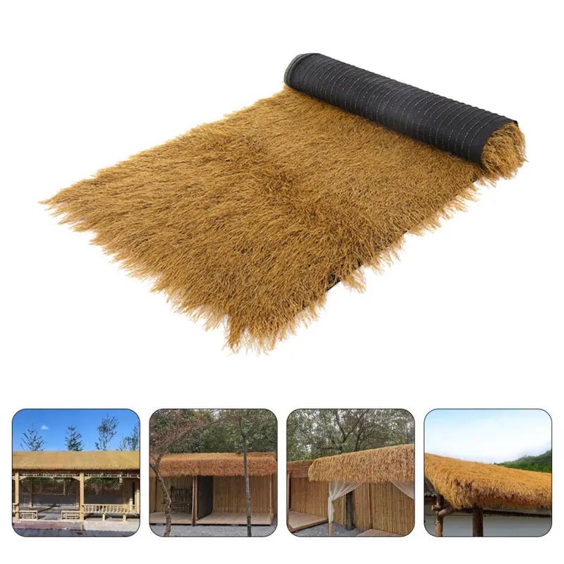Thatch Roof Rolls for Outdoor Pavilion - Easy Install
