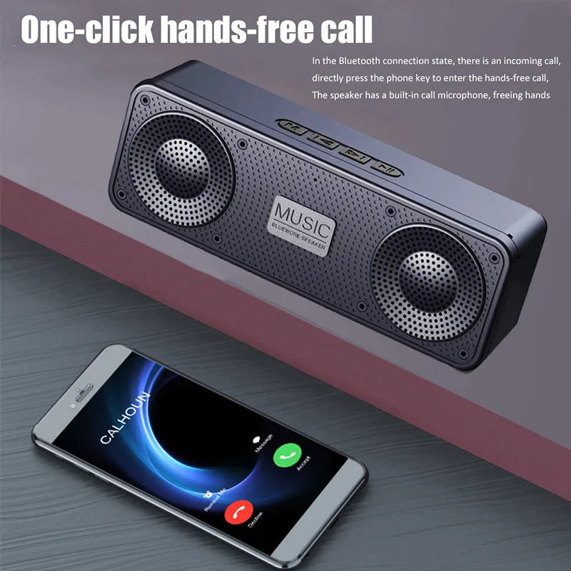 Wireless Bluetooth Smart Speaker with FM Radio