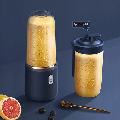 Multifunctional Electric Juicer 6 Blades Rechargeable Portable Fruit Juice Blender Lemon Orange Juicer Cup Machine For Kitchen