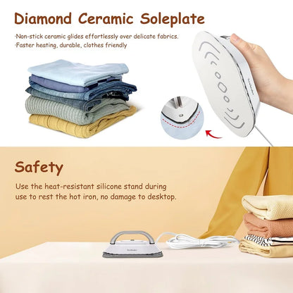 Portable Travel Iron-Ceramic, 300W