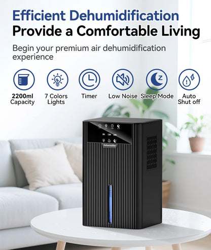 Portable Household Dehumidifier for Air Purification Moisture Removal Compact Drying Anti Humidity Dehumidification Tool