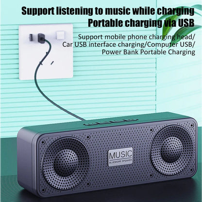 Wireless Bluetooth Smart Speaker with FM Radio