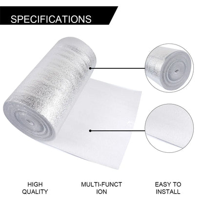 5m/10m Radiator Reflective Film Wall -Thermal Insulation Reflective Film -Aluminum Foil Roof