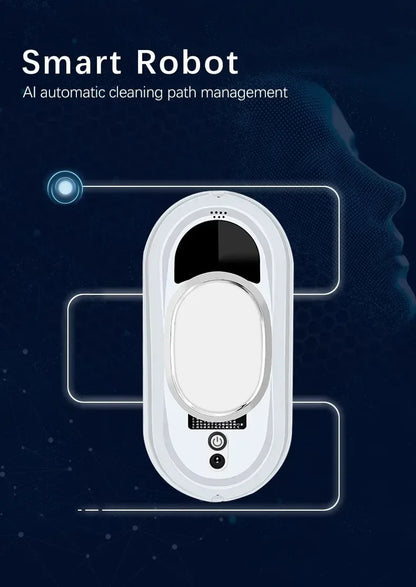 Window Cleaning Intelligent Robot Electric Glass Cleaner with Remote Control for Home High-Rise Balcony Windows window cleaner