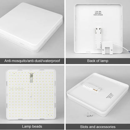 LED Ceiling Lamp 18-48W  Daylight Modern Home Lighting
