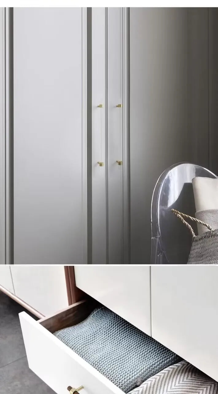 Drawer Handles & Acrylic Cabinet