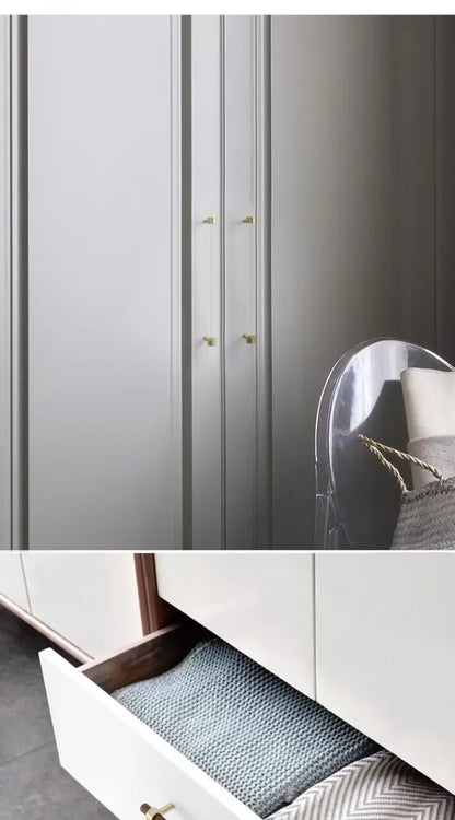 Drawer Handles & Acrylic Cabinet