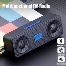 Wireless Bluetooth Smart Speaker with FM Radio
