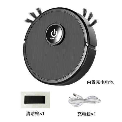 3-in-1 Intelligent Robot Vacuum Cleaner 6000Pa Strong Suction Sweep Mop Charge USB Laser Navigation Pet Hair Hard Floor 2026 New