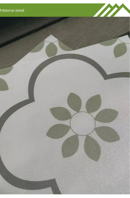 Peel and Stick Floor Tiles (6 pcs)- Waterproof Vinyl