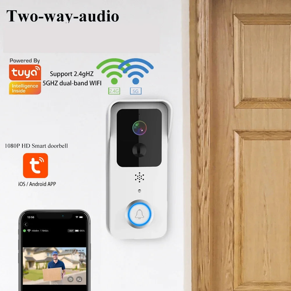 Smart WiFi Video Doorbell -1080P Wireless