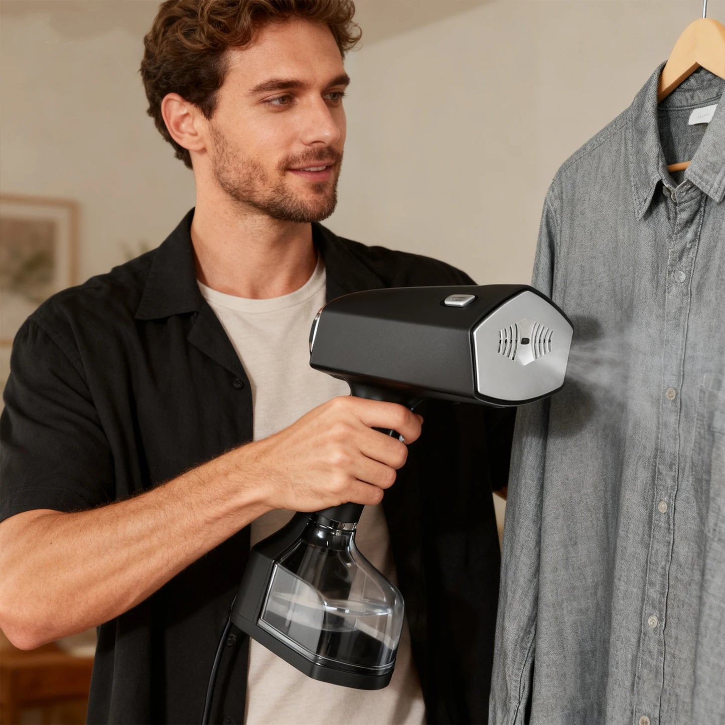 Clothes Steamer-Fast Heat-up 350ml Tank