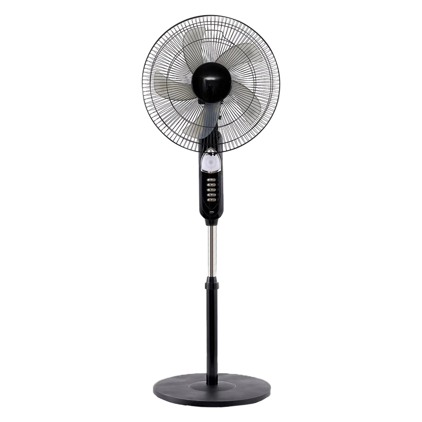Solar Standing Fan 16 Inches Rechargeable Floor Fans Battery powered 15600mAh Electric Fan for home