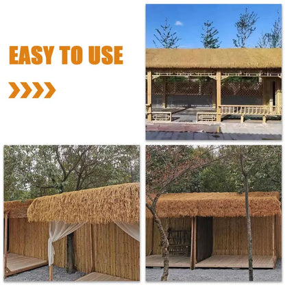 Thatch Roof Rolls for Outdoor Pavilion - Easy Install
