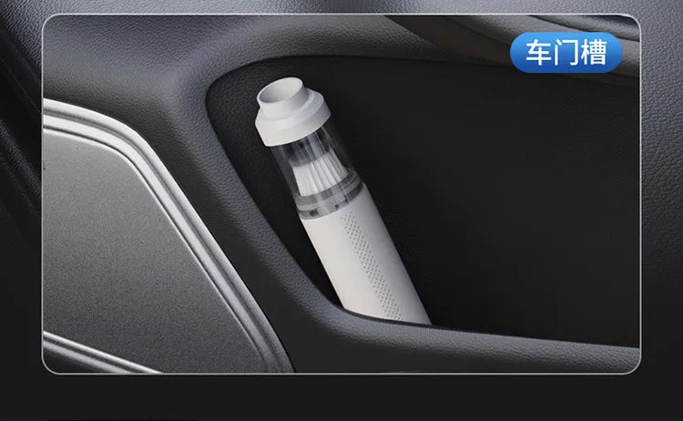 Portable Cordless Handheld Vacuum Cleaner Powerful Suction Car Dust Buster for Quick Cleaning Auto Interior Detailing Tool