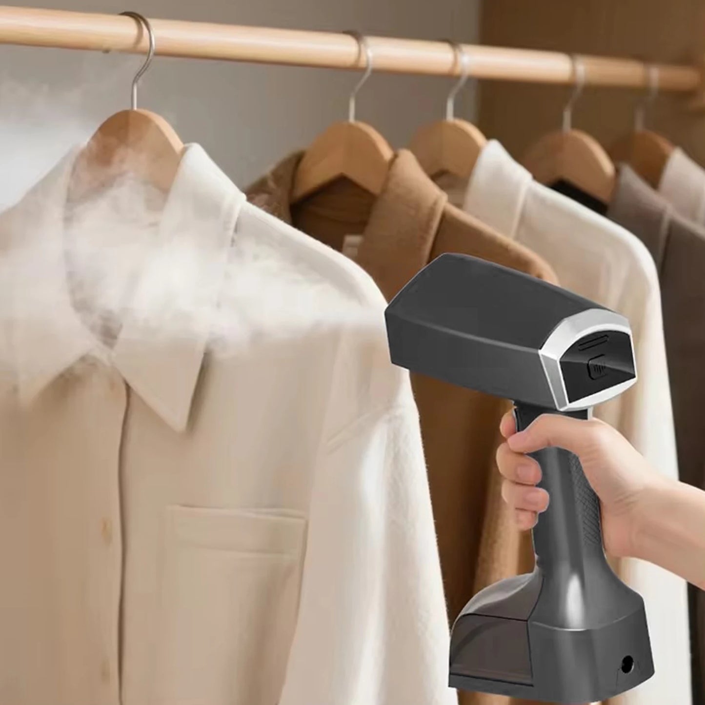 Clothes Steamer-Fast Heat-up 350ml Tank