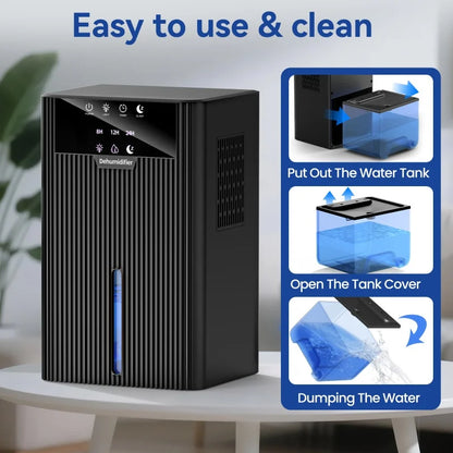 Portable Household Dehumidifier for Air Purification Moisture Removal Compact Drying Anti Humidity Dehumidification Tool