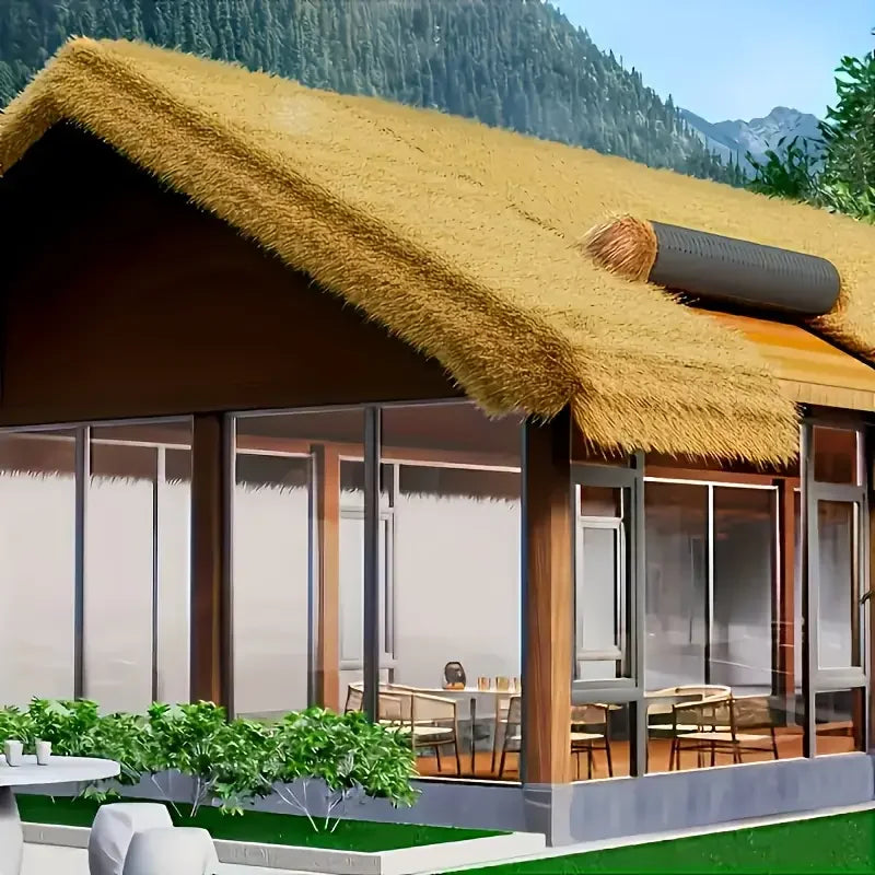 Thatch Roof Rolls for Outdoor Pavilion - Easy Install