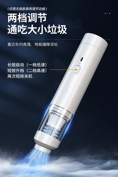 Portable Cordless Handheld Vacuum Cleaner Powerful Suction Car Dust Buster for Quick Cleaning Auto Interior Detailing Tool