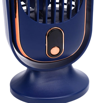 Desk Tower Fan 5 Speeds Brushless Motor USB Rechargeable Portable Desk Fan for Home  Kitchen Indoor Rechargeable Desk Fan