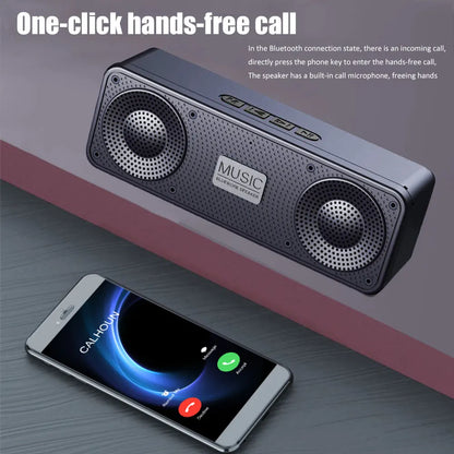 Wireless Bluetooth Smart Speaker with FM Radio