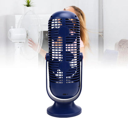 Desk Tower Fan 5 Speeds Brushless Motor USB Rechargeable Portable Desk Fan for Home  Kitchen Indoor Rechargeable Desk Fan