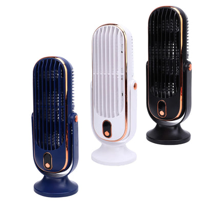 Desk Tower Fan 5 Speeds Brushless Motor USB Rechargeable Portable Desk Fan for Home  Kitchen Indoor Rechargeable Desk Fan