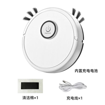 3-in-1 Intelligent Robot Vacuum Cleaner 6000Pa Strong Suction Sweep Mop Charge USB Laser Navigation Pet Hair Hard Floor 2026 New