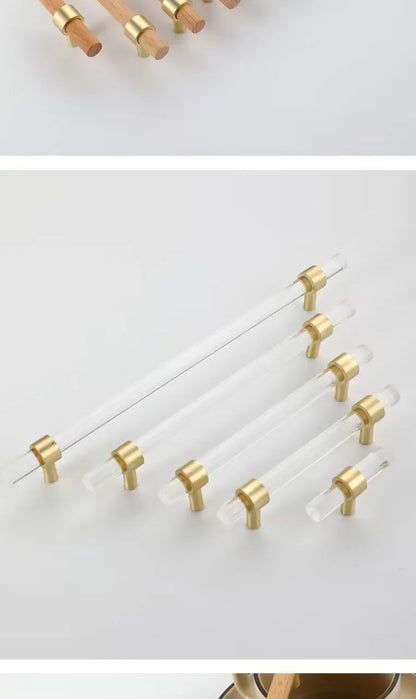 Drawer Handles & Acrylic Cabinet