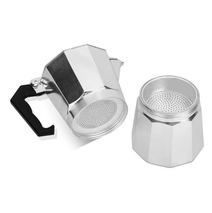 Coffee Maker ,Moka Pot, Aluminum Espresso Maker, Stovetop Coffee Maker With  Handle , Italian Coffee Pots
