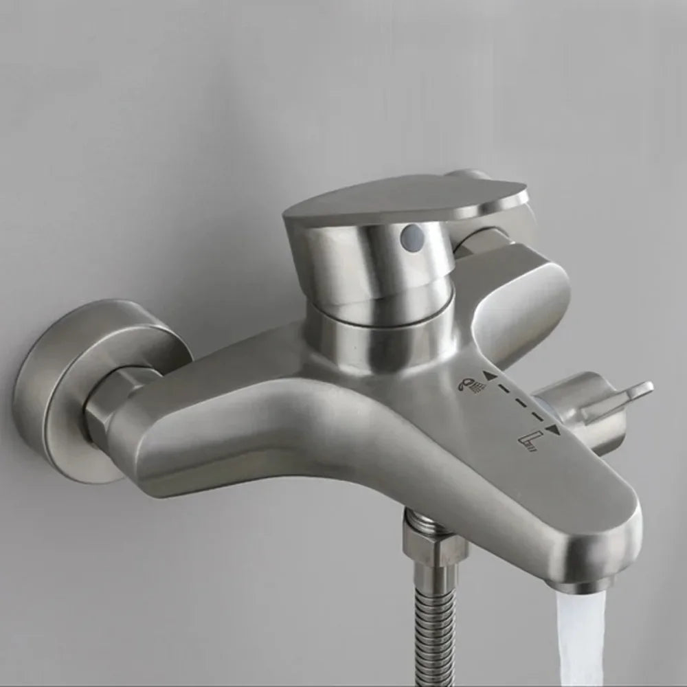 Bathtub Shower Faucet - Hot Cold Mixer System