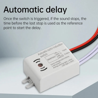 Sound Sensor Switch Module Detector Auto ON/Off