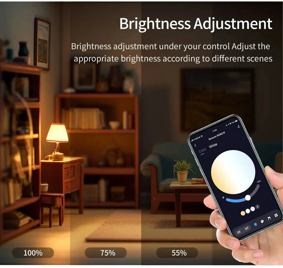 Smart Led Bulbs E27 Tuya Smart Life Bluetooth