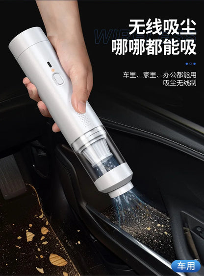 Portable Cordless Handheld Vacuum Cleaner Powerful Suction Car Dust Buster for Quick Cleaning Auto Interior Detailing Tool