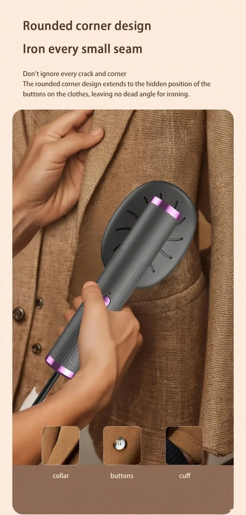 Mini Handheld Steamer Portable for Travel