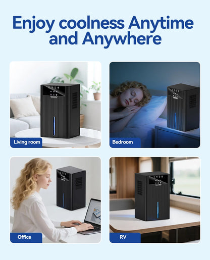 Portable Household Dehumidifier for Air Purification Moisture Removal Compact Drying Anti Humidity Dehumidification Tool