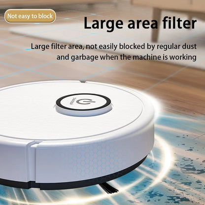 3-in-1 Intelligent Robot Vacuum Cleaner 6000Pa Strong Suction Sweep Mop Charge USB Laser Navigation Pet Hair Hard Floor 2026 New