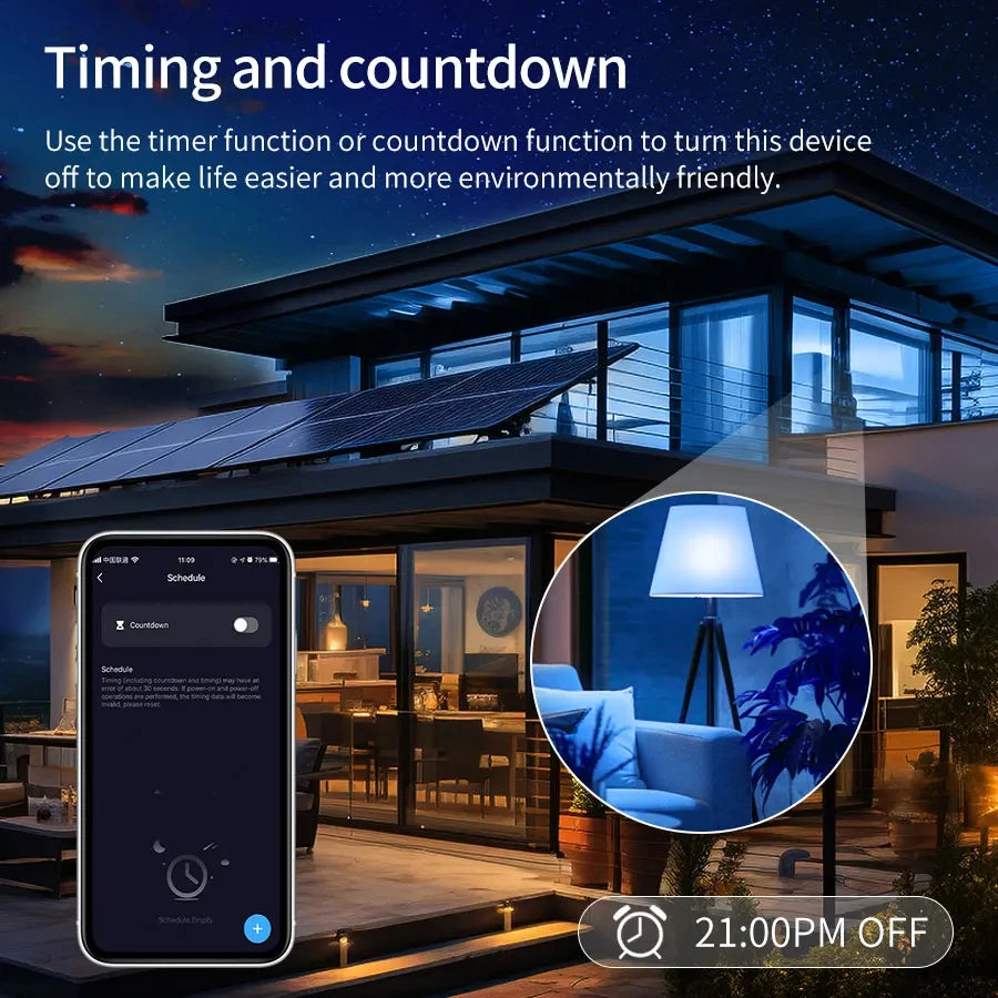 Smart Led Bulbs E27 Tuya Smart Life Bluetooth