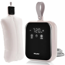 ROUNY Portable Clothes Dryer, 400W Mini Dryer with Dry and Care Modes, 720min Timer, LED Touch Control for Travel and Dorm