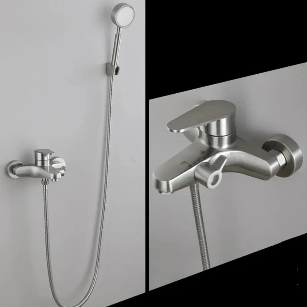 Bathtub Shower Faucet - Hot Cold Mixer System