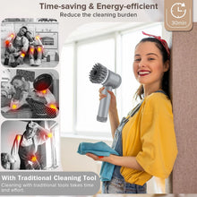 Electric Spin Scrubber Cordless – Electric Cleaner for Kitchen Bathroom Tile Grout Sink Shower, Shoe Cleaning Brush with 6 Repla