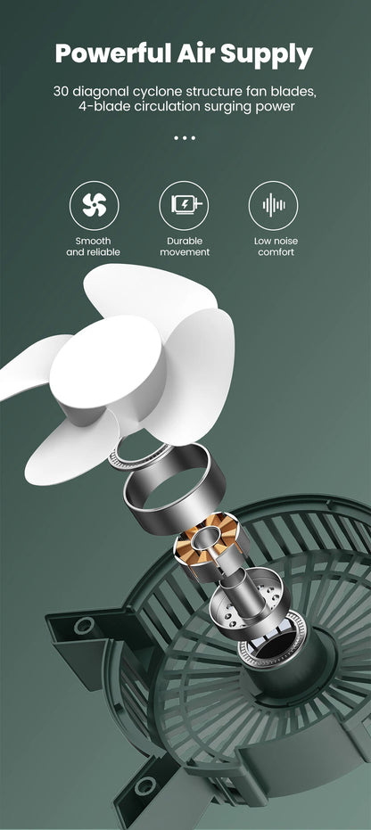 Mini USB Rechargeable Table Fan Portable USB Small Fan Fan For Student Dormitory Computer Summer Gadget Home Desk Office