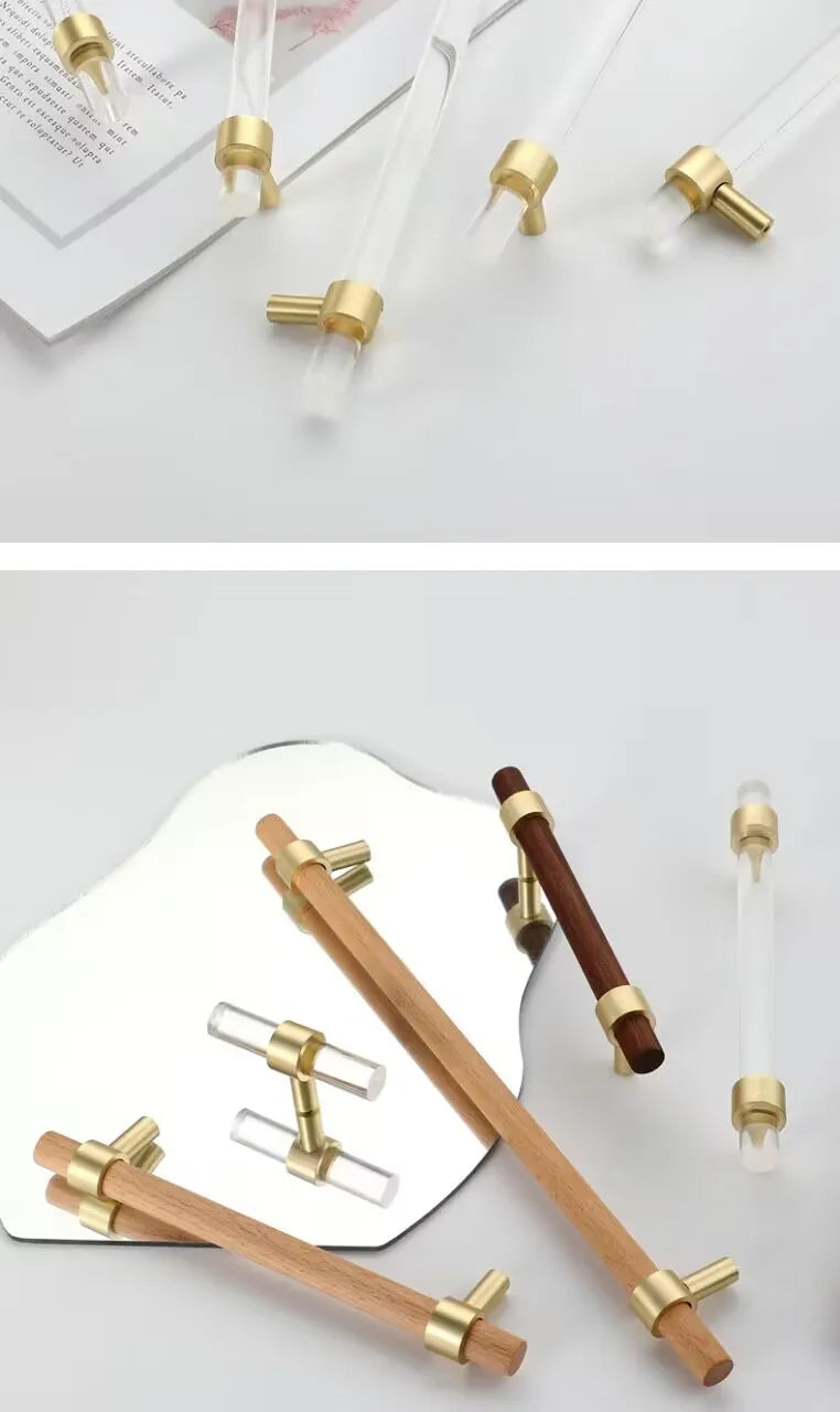 Drawer Handles & Acrylic Cabinet