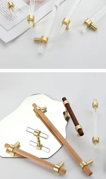 Drawer Handles & Acrylic Cabinet