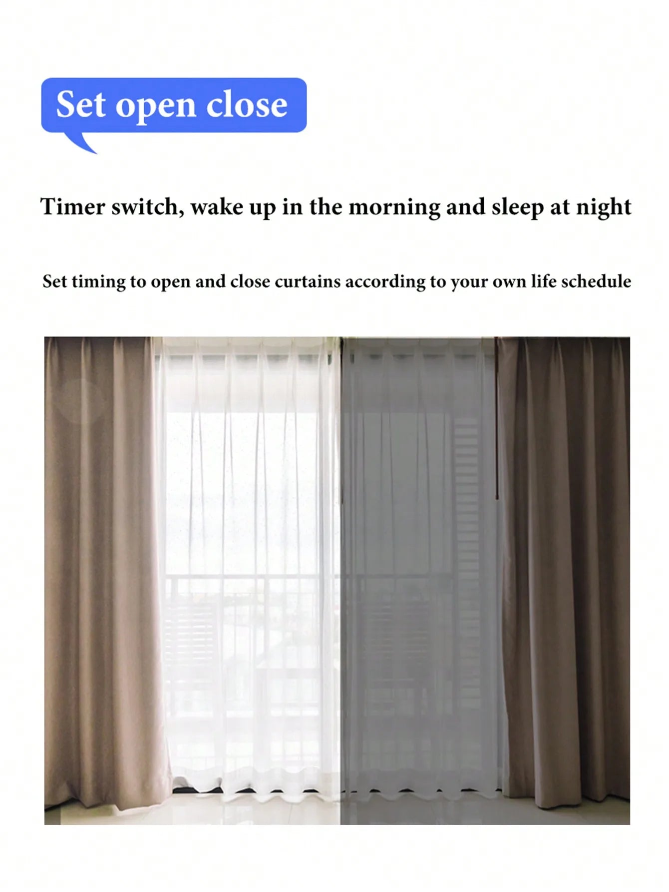 Smart Automatic Curtain Motor