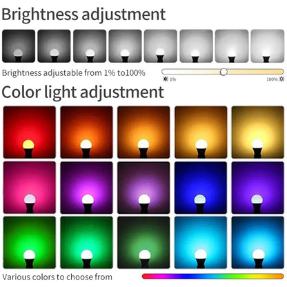 Smart Led Bulbs E27 Tuya Smart Life Bluetooth