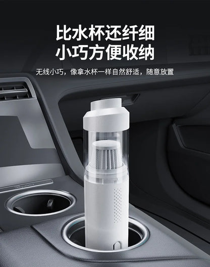 Portable Cordless Handheld Vacuum Cleaner Powerful Suction Car Dust Buster for Quick Cleaning Auto Interior Detailing Tool